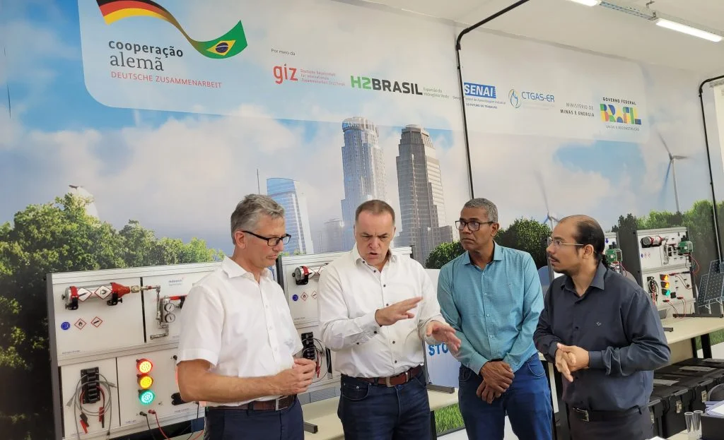 Diretores da agência alemã GIZ visitam o RN e olham para além do hidrogênio verde